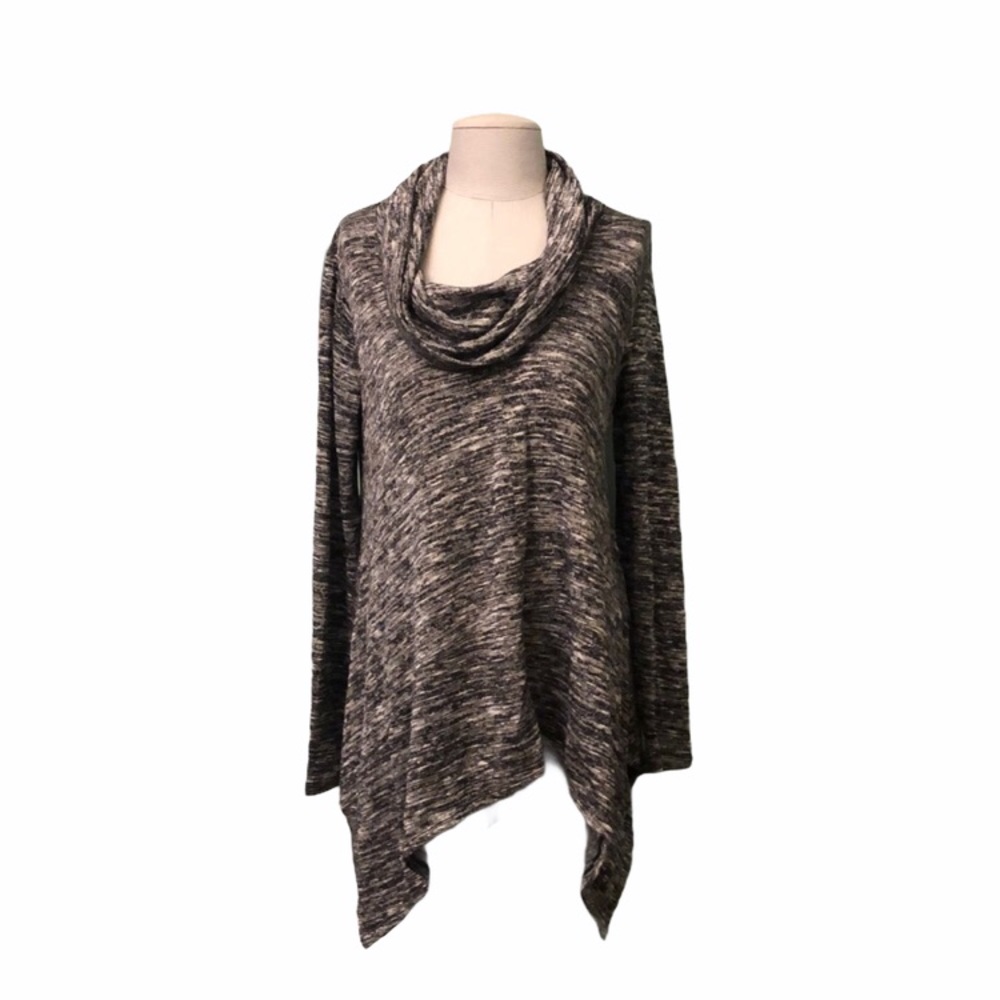 DKNY jeans light weight cowl neck sweater size large